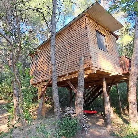 度假居 Treehouses Glamping Robinson *
