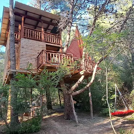 Treehouses Glamping Robinson * Ljubač